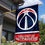 Washington Wizards Double Sided House Banner Flag - Sports Collectibles, Sports Memorabilia, Sports Fan Shop, Sports Gifts