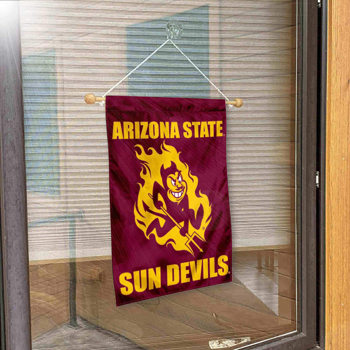 Arizona State Sun Devils Banner for Windows Doors and Walls - Sports Collectibles, Sports Memorabilia, Sports Fan Shop, Sports Gifts
