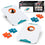 Wild Sports NFL Miami Dolphins Pro Football All-Weather Cornhole Set - Travel Bean Bag Toss Set Includes 8 Bean Bags - Sports Collectibles, Sports Memorabilia, Sports Fan Shop, Sports Gifts