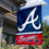 WinCraft Atlanta Two Sided House Flag - Sports Collectibles, Sports Memorabilia, Sports Fan Shop, Sports Gifts