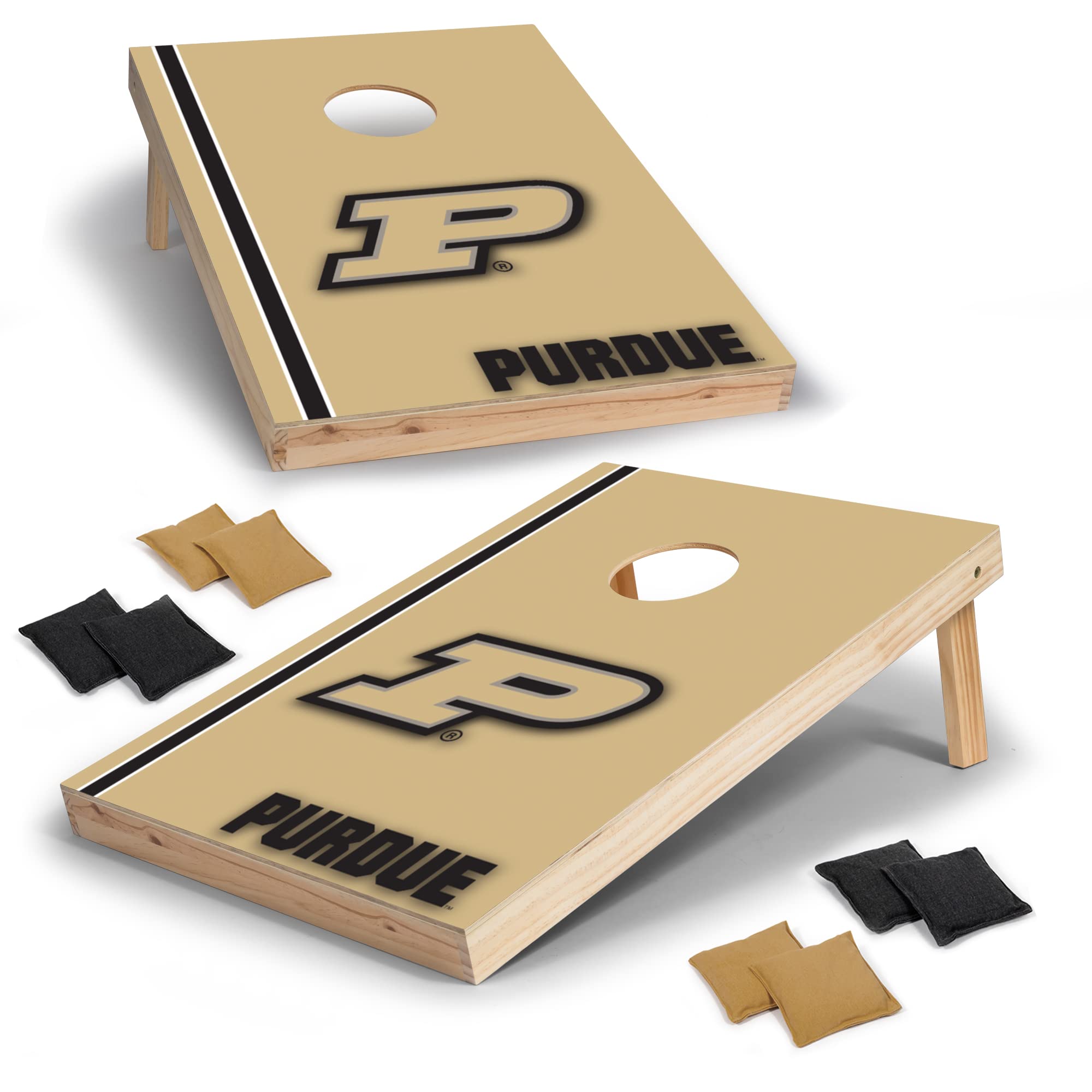 Wild Sports 2' x 3' Set with Direct Print HD Team Graphics – Great Gift for Any NCAA Fan! Bean Bag Toss Family Outdoor Games – Boilermakers - Sports Collectibles, Sports Memorabilia, Sports Fan Shop, Sports Gifts