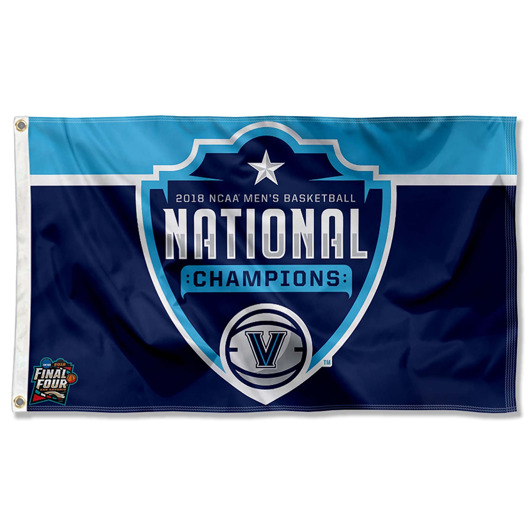 Villanova Wildcats 2018 Basketball National Champions 3x5 Banner Flag - Sports Collectibles, Sports Memorabilia, Sports Fan Shop, Sports Gifts