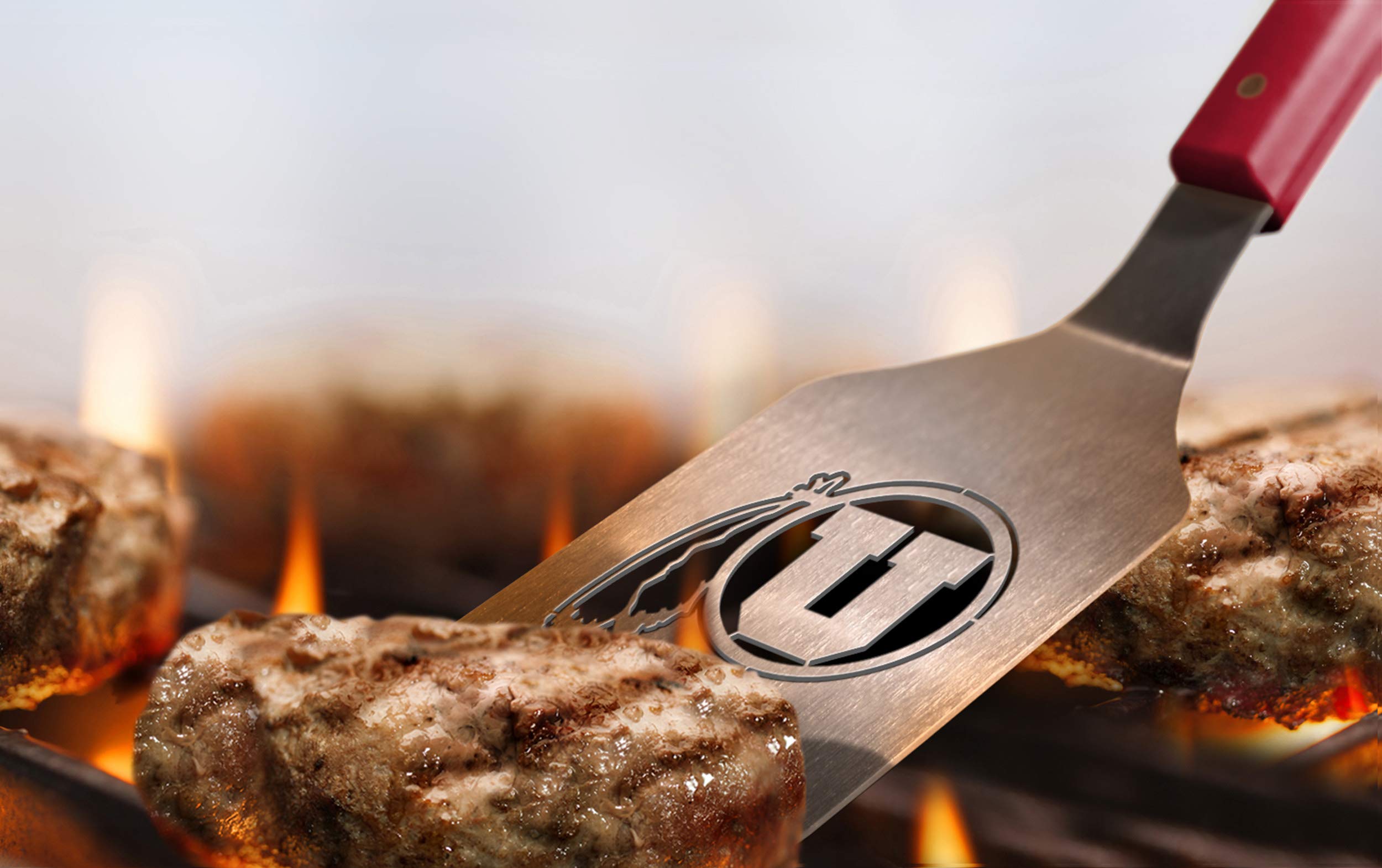 YouTheFan NCAA Utah Utes Spirit Series 3-Piece BBQ Set - Sports Collectibles, Sports Memorabilia, Sports Fan Shop, Sports Gifts