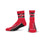 For Bare Feet NHL NEW JERSEY DEVILS Lil' Deuce Quarter Sock Team Color Large - Sports Gifts, Sports Memorabilia, Sports Collectibles, Fan Shop