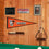 College Flags & Banners Co. Bowling Green State University Falcons Wordmark Pennant Flag - Sports Collectibles, Sports Memorabilia, Sports Fan Shop, Sports Gifts