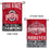 OSU Buckeyes 2024 National Champions Double Sided Garden Flag - Sports Collectibles, Sports Memorabilia, Sports Fan Shop, Sports Gifts