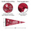Indiana Hoosiers Undefeated Season and 2025 National Champions Pennant Flag - Sports Gifts, Sports Memorabilia, Sports Collectibles, Fan Shop