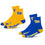 For Bare Feet NCAA Pittsburgh Panthers Quarter Sock Two Pack Team Colors Large - Sports Gifts, Sports Memorabilia, Sports Collectibles, Fan Shop