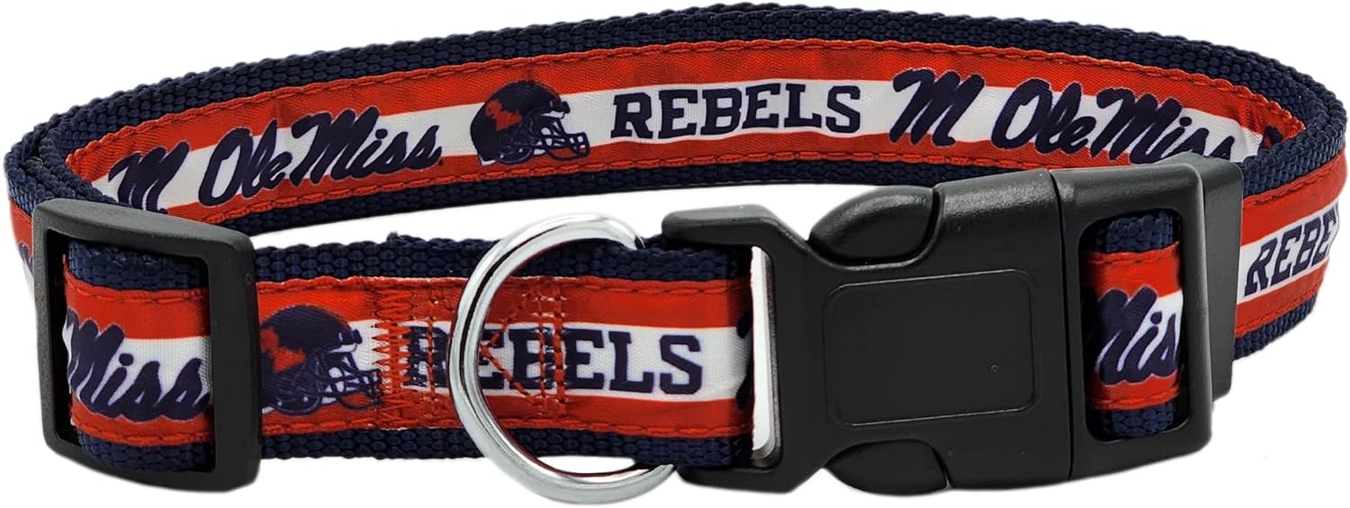 Ole Miss Satin Collar