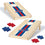 Wild Sports NFL Football Buffalo Bills 1' x 2' Travel Size Solid Wood Cornhole Set with Direct Print HD Team Graphics – Great Gift for Any Sports Fan! Bean Bag Toss Family Games for Outdoor Play - Sports Collectibles, Sports Memorabilia, Sports Fan Shop, Sports Gifts