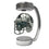NFL Las Vegas Raiders Mini Metallic Hover Helmet - Sports Gifts, Sports Memorabilia, Sports Collectibles, Fan Shop