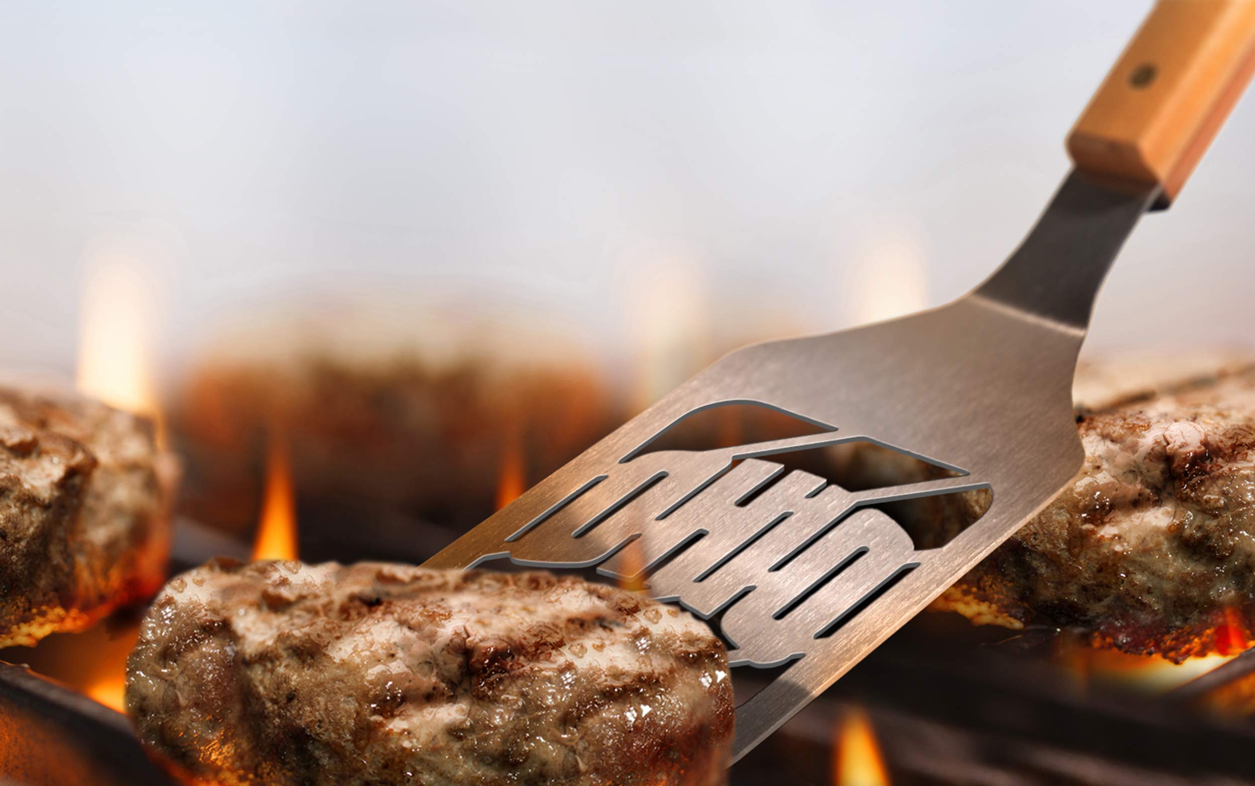 NCAA Ohio Bobcats Classic Series Sportula Stainless Steel Grilling Spatula - Sports Collectibles, Sports Memorabilia, Sports Fan Shop, Sports Gifts