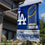 WinCraft Los Angeles Dodgers 2024 8 Time World Champions Series House Banner Flag - Sports Collectibles, Sports Memorabilia, Sports Fan Shop, Sports Gifts