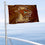 College Flags & Banners Co. Lehigh Mountain Hawks Boat and Nautical Flag - Sports Collectibles, Sports Memorabilia, Sports Fan Shop, Sports Gifts