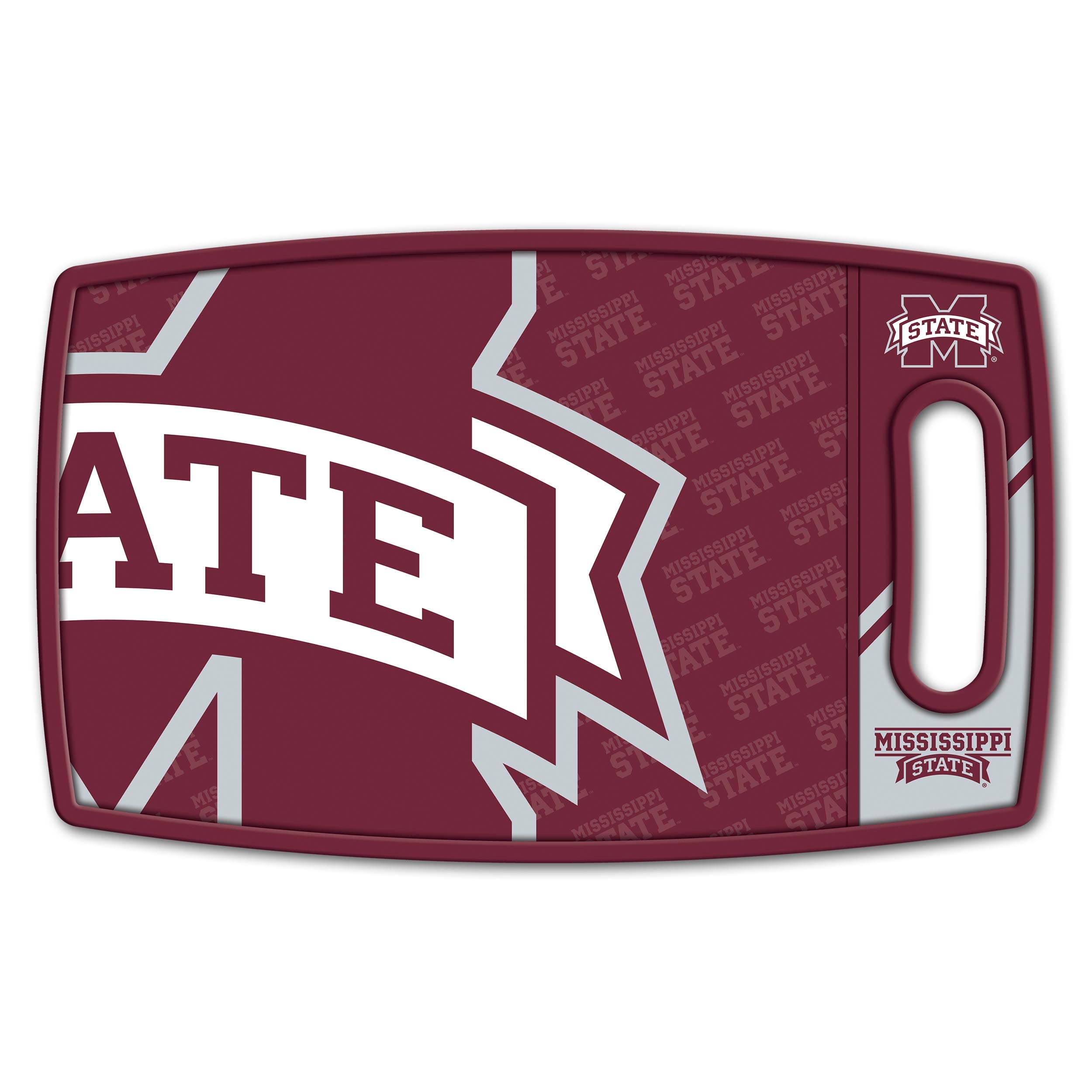 YouTheFan NCAA Mississippi State Bulldogs Logo Series Cutting Board - Sports Collectibles, Sports Memorabilia, Sports Fan Shop, Sports Gifts