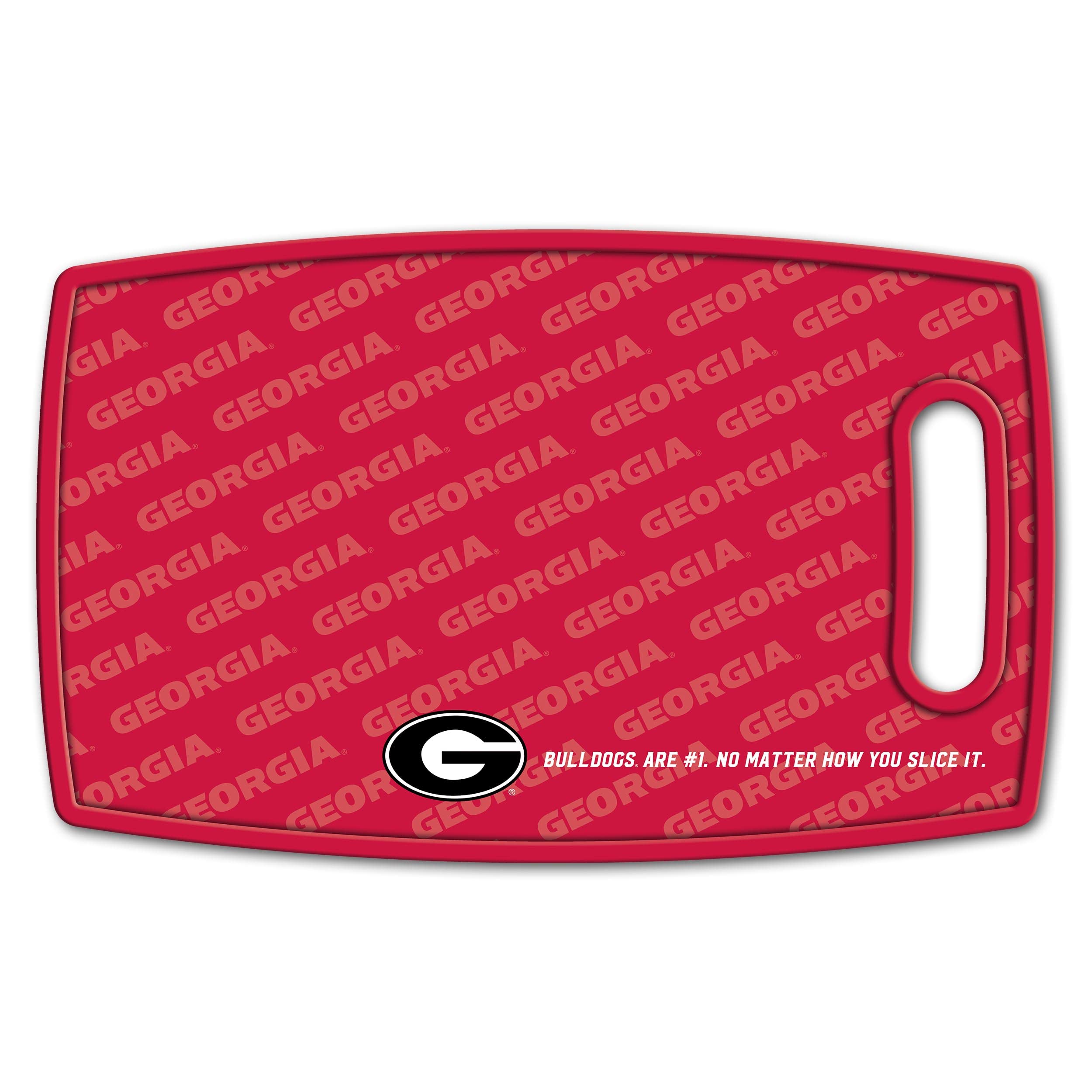 YouTheFan NCAA Georgia Bulldogs Logo Series Cutting Board - Sports Collectibles, Sports Memorabilia, Sports Fan Shop, Sports Gifts