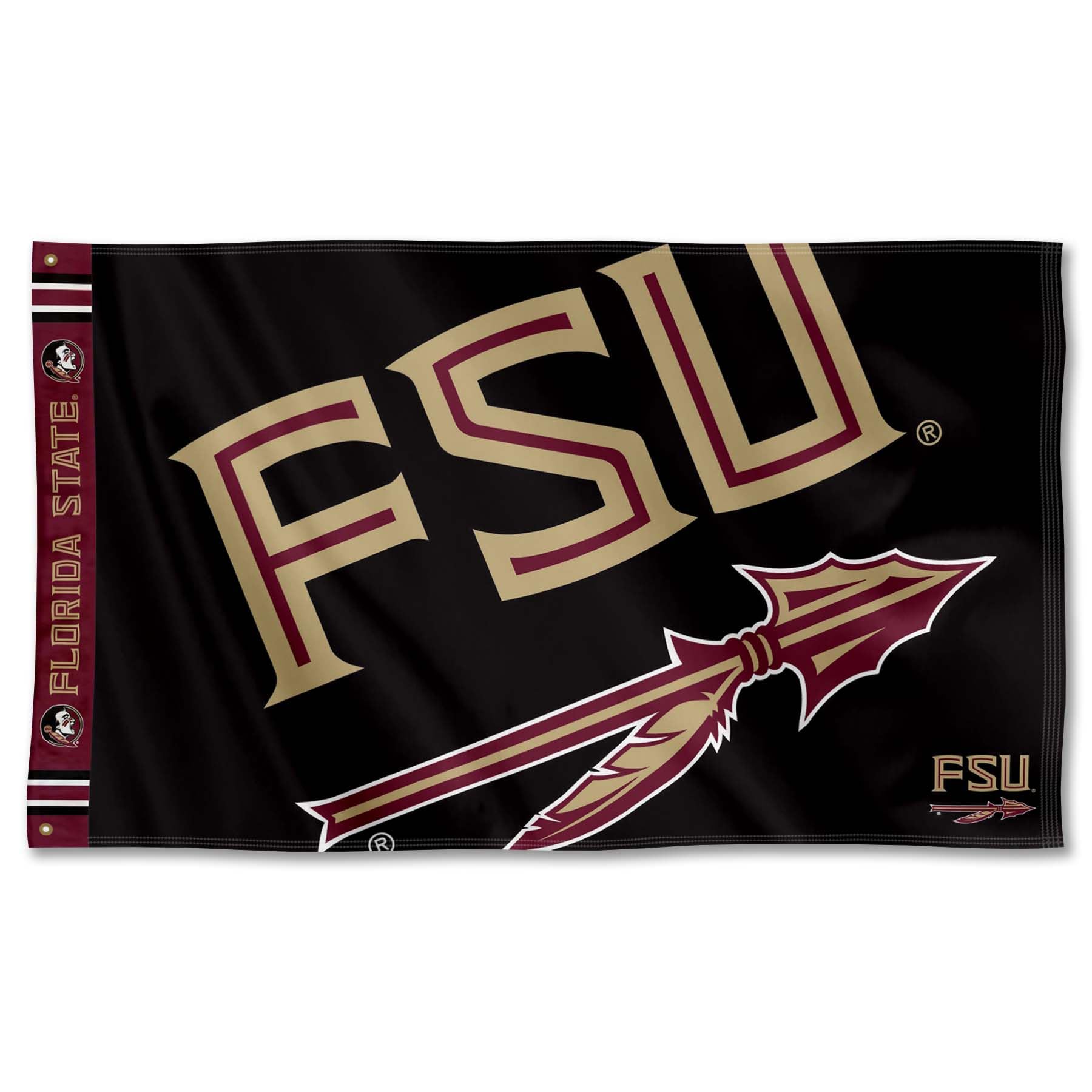 College Flags & Banners Co. Florida State FSU Noles Bold Logo Premium Flag - Sports Collectibles, Sports Memorabilia, Sports Fan Shop, Sports Gifts