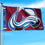 WinCraft Colorado Avalanche Printed Header 3x5 Premium Banner Flag - Sports Collectibles, Sports Memorabilia, Sports Fan Shop, Sports Gifts