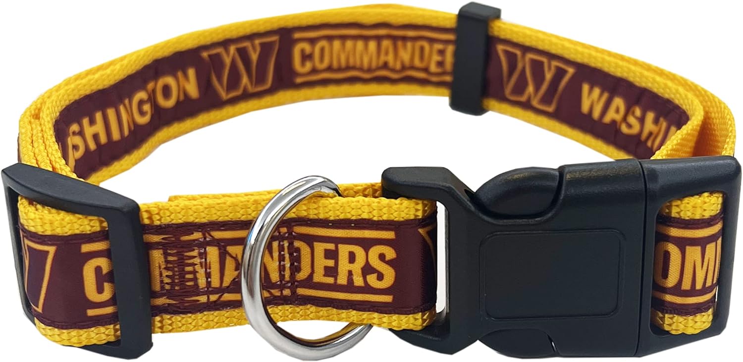 WASHINGTON COMMANDERS SATIN RIBBON COLLAR Pets First - Sports Collectibles, Sports Memorabilia, Sports Fan Shop, Sports Gifts