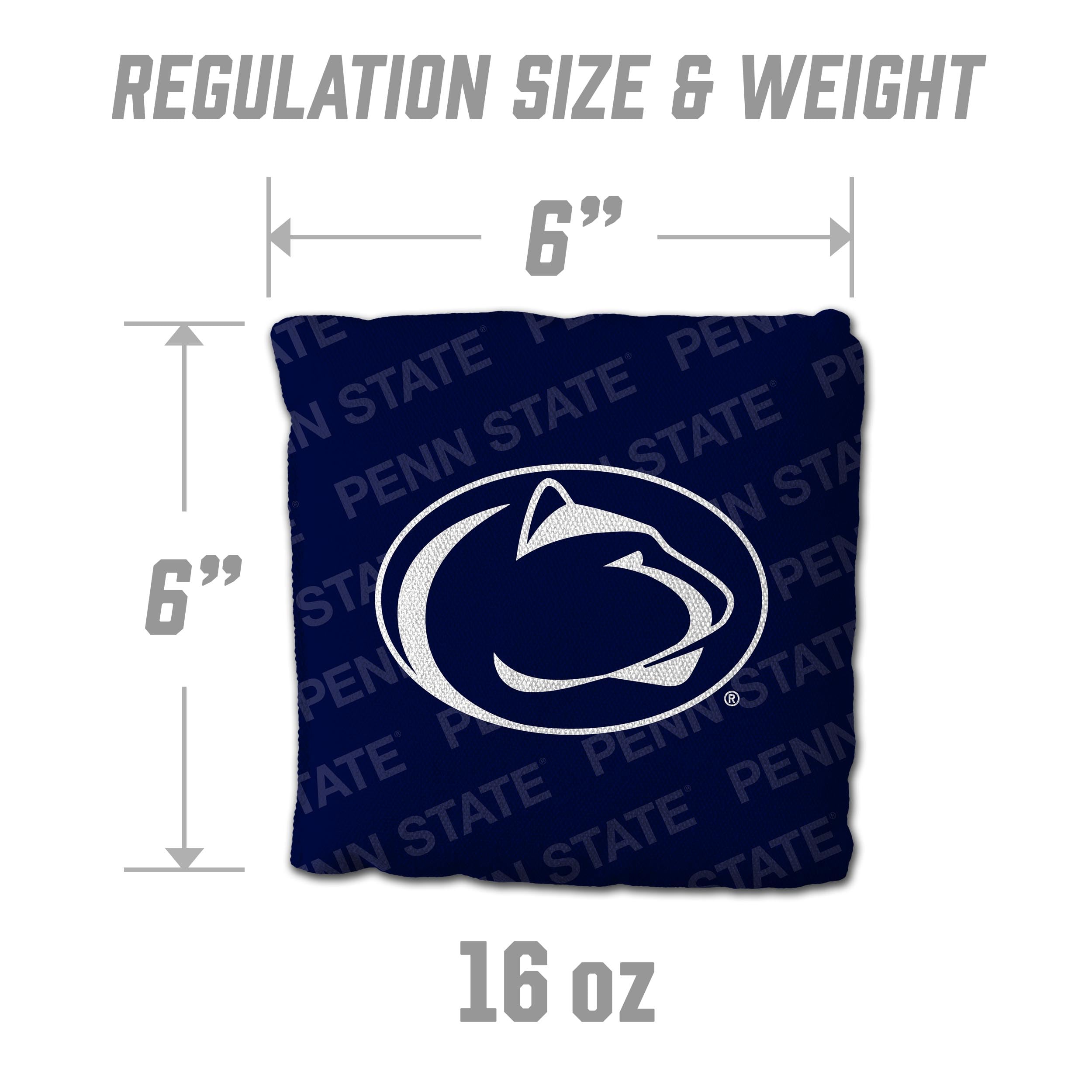 YouTheFan NCAA Penn State Nittany Lions Cornhole Bags - 4PK - Blue - Sports Collectibles, Sports Memorabilia, Sports Fan Shop, Sports Gifts