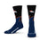 For Bare Feet NFL DENVER BRONCOS Black Wave Crew Sock Team Color YOUTH - Sports Gifts, Sports Memorabilia, Sports Collectibles, Fan Shop
