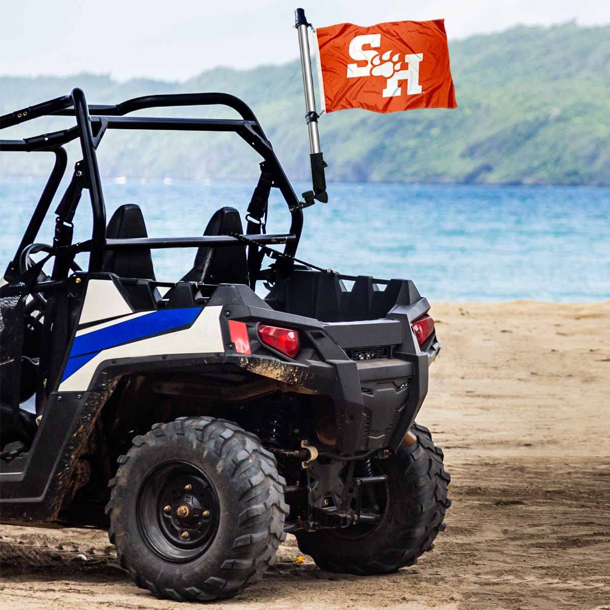 College Flags & Banners Co. Sam Houston State Bearkats Boat and Nautical Flag - Sports Collectibles, Sports Memorabilia, Sports Fan Shop, Sports Gifts