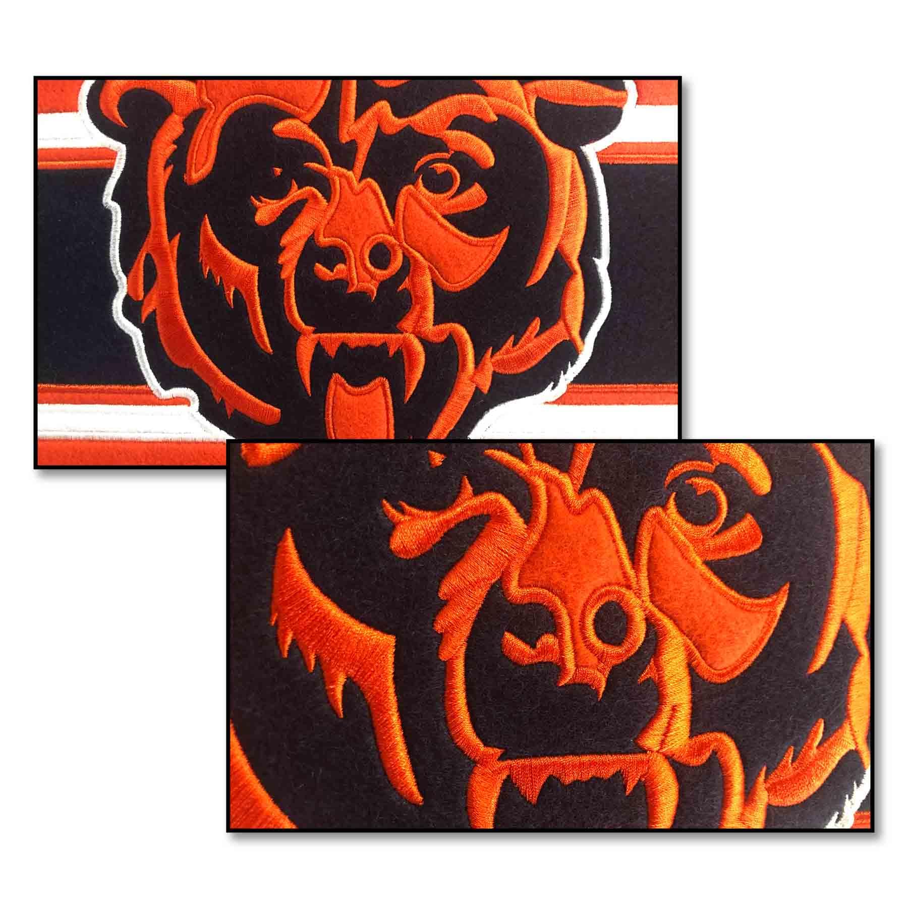 WinCraft Chicago Bears Embroidered and Sewn Pennant - Sports Collectibles, Sports Memorabilia, Sports Fan Shop, Sports Gifts