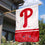 WinCraft Philadelphia Baseball Double Sided House Flag - Sports Collectibles, Sports Memorabilia, Sports Fan Shop, Sports Gifts