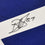 Framed Autographed/Signed Reggie Wayne 35x39 Indianapolis Blue Football Jersey JSA COA