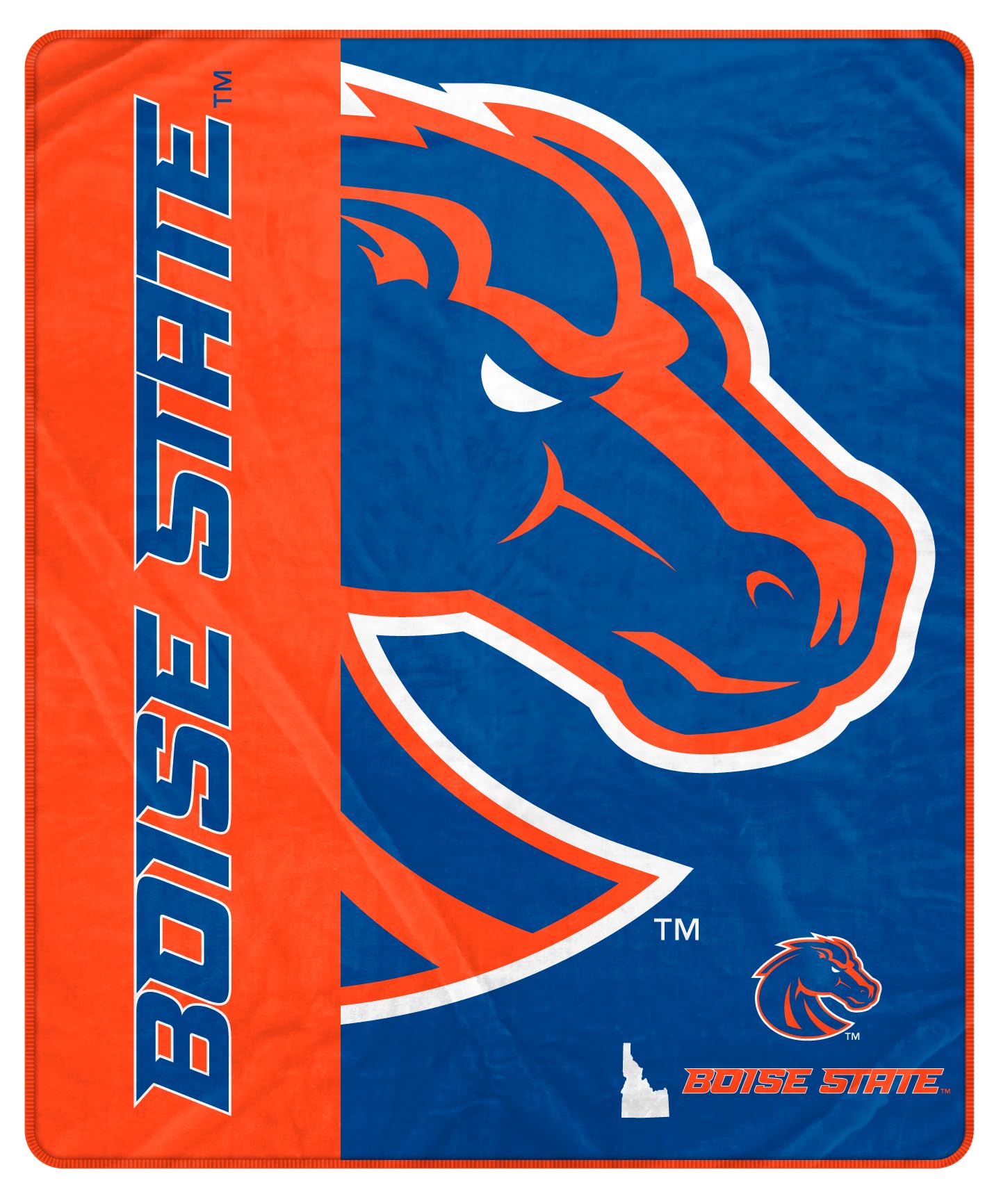 Proformance Home NCAA Boise State Broncos Endzone Ultra Soft Tailgate Throw - Sports Gifts, Sports Memorabilia, Sports Collectibles, Fan Shop