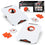 Wild Sports NFL Cleveland Browns Pro Football All-Weather Cornhole Set - Travel Bean Bag Toss Set Includes 8 Bean Bags - Sports Collectibles, Sports Memorabilia, Sports Fan Shop, Sports Gifts