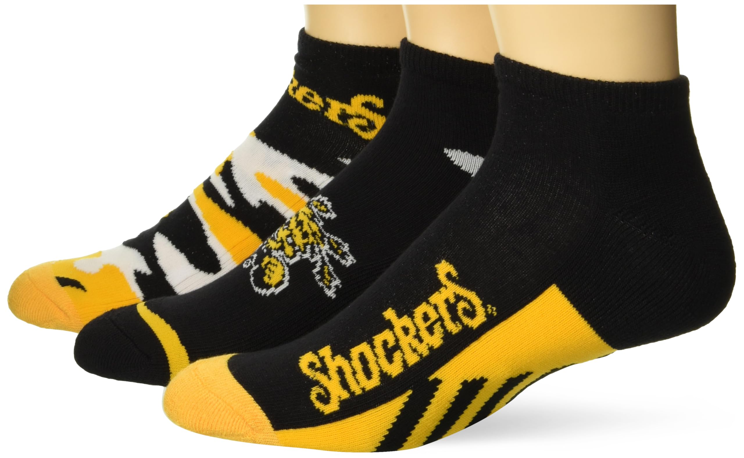 For Bare Feet NCAA Wichita State Shockers CAMO BOOM 3 Pack Ankle Sock Team Colors Large - Sports Gifts, Sports Memorabilia, Sports Collectibles, Fan Shop