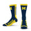 For Bare Feet NCAA MICHIGAN WOLVERINES MVP Crew Sock Team Color Large - Sports Gifts, Sports Memorabilia, Sports Collectibles, Fan Shop
