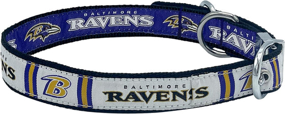 Baltimore Ravens Reversible Collar Pets First - Sports Collectibles, Sports Memorabilia, Sports Fan Shop, Sports Gifts