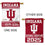 Indiana Hoosiers National Champions 2025 Double Sided House Banner Flag - Sports Gifts, Sports Memorabilia, Sports Collectibles, Fan Shop