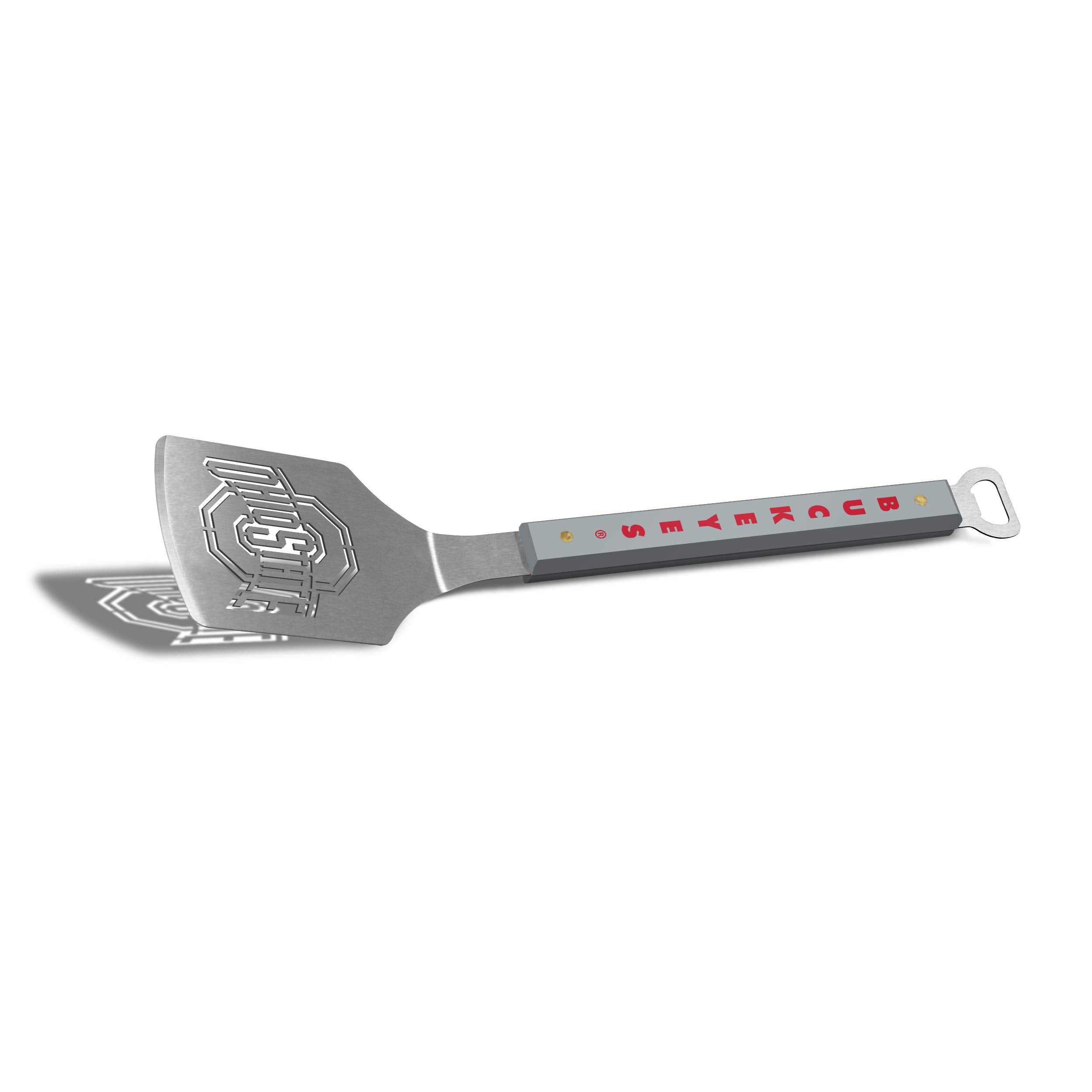 YouTheFan NCAA Ohio State Buckeyes Spirit Series Sportula, 18 1/2" x 4", Stainless Steel - Sports Collectibles, Sports Memorabilia, Sports Fan Shop, Sports Gifts