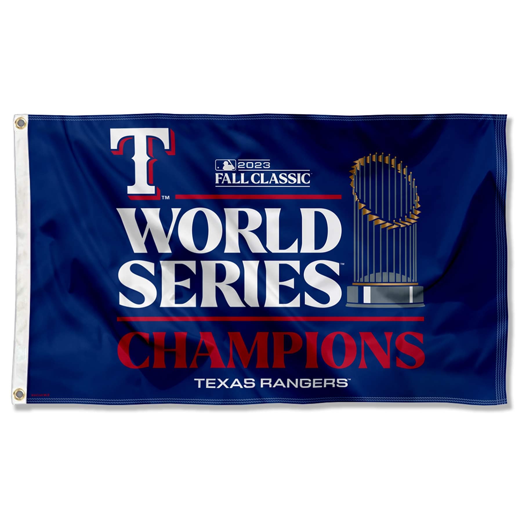 WinCraft Texas Rangers World 2023 Champions 3x5 Flag - Sports Collectibles, Sports Memorabilia, Sports Fan Shop, Sports Gifts