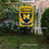 College Flags & Banners Co. Michigan Wolverines Double Sided Shield Logo Garden Flag and USA Flag Stand Pole Holder Set - Sports Collectibles, Sports Memorabilia, Sports Fan Shop, Sports Gifts