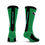 For Bare Feet NCAA NORTH DAKOTA FIGHTING HAWKS MVP Crew Sock Team Color Large - Sports Gifts, Sports Memorabilia, Sports Collectibles, Fan Shop