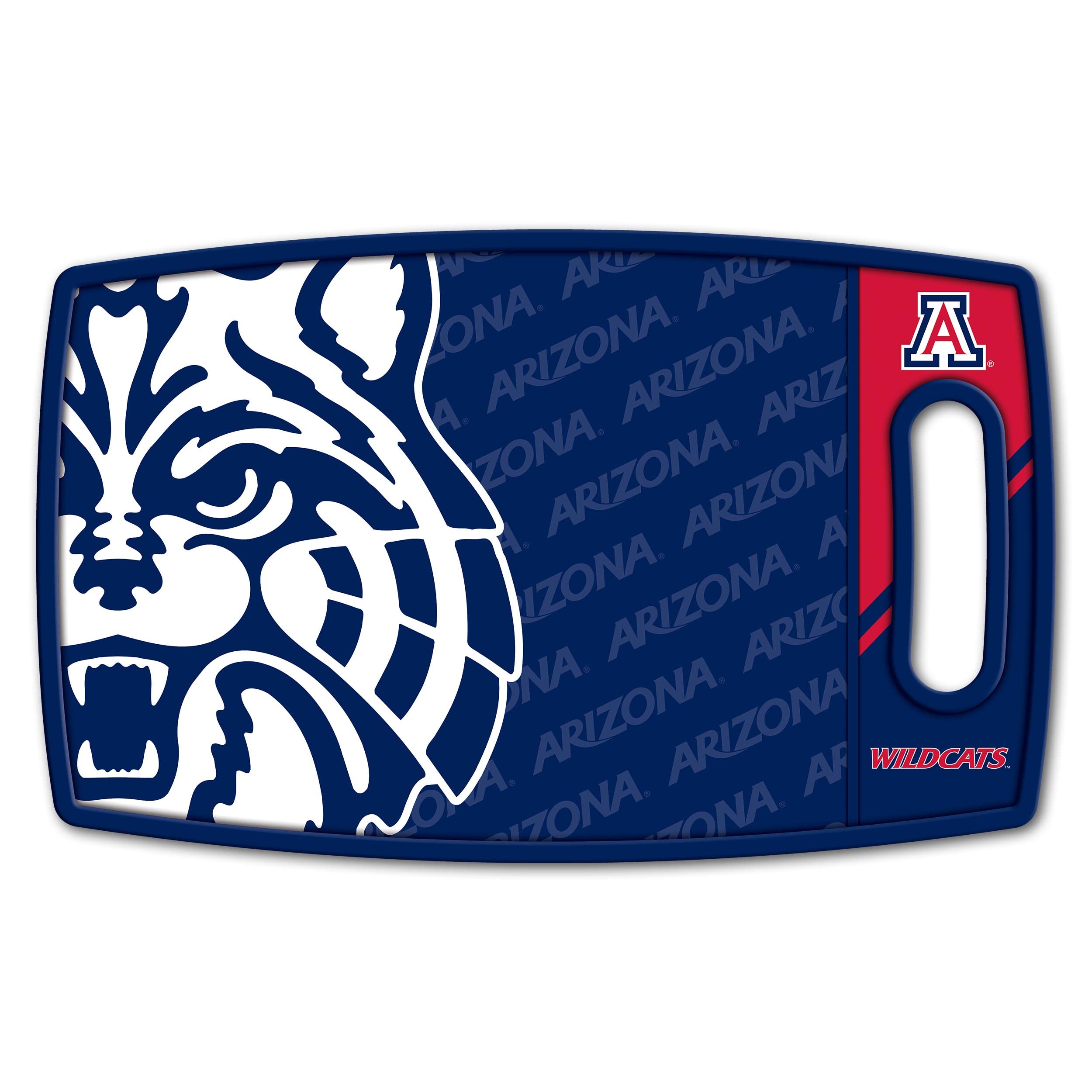 YouTheFan NCAA Arizona Wildcats Logo Series Cutting Board - Sports Collectibles, Sports Memorabilia, Sports Fan Shop, Sports Gifts