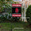 College Flags & Banners Co. Arkansas Razorbacks Garden Flag and USA Flag Stand Pole Holder Set - Sports Collectibles, Sports Memorabilia, Sports Fan Shop, Sports Gifts