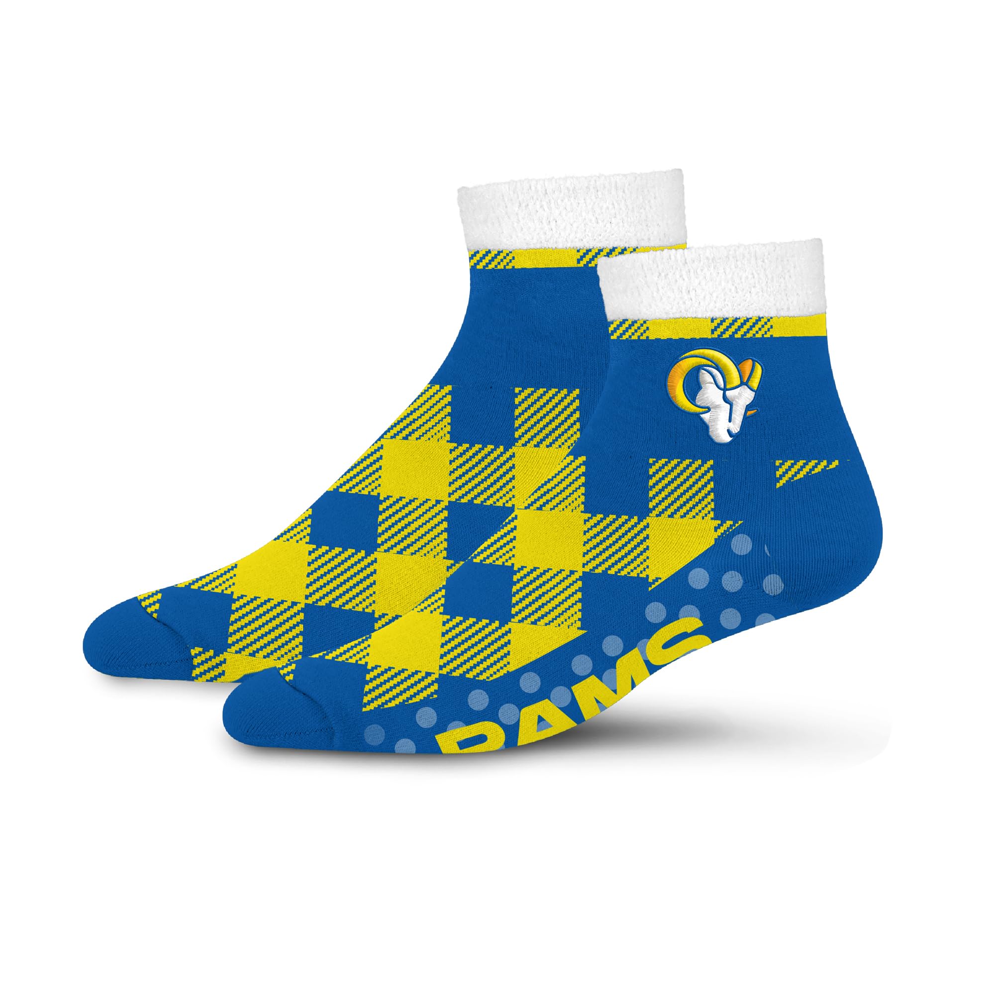 For Bare Feet NFL LOS ANGELES RAMS Cozy Buff Plush Cabin Sock Team Color OSFM - Sports Gifts, Sports Memorabilia, Sports Collectibles, Fan Shop