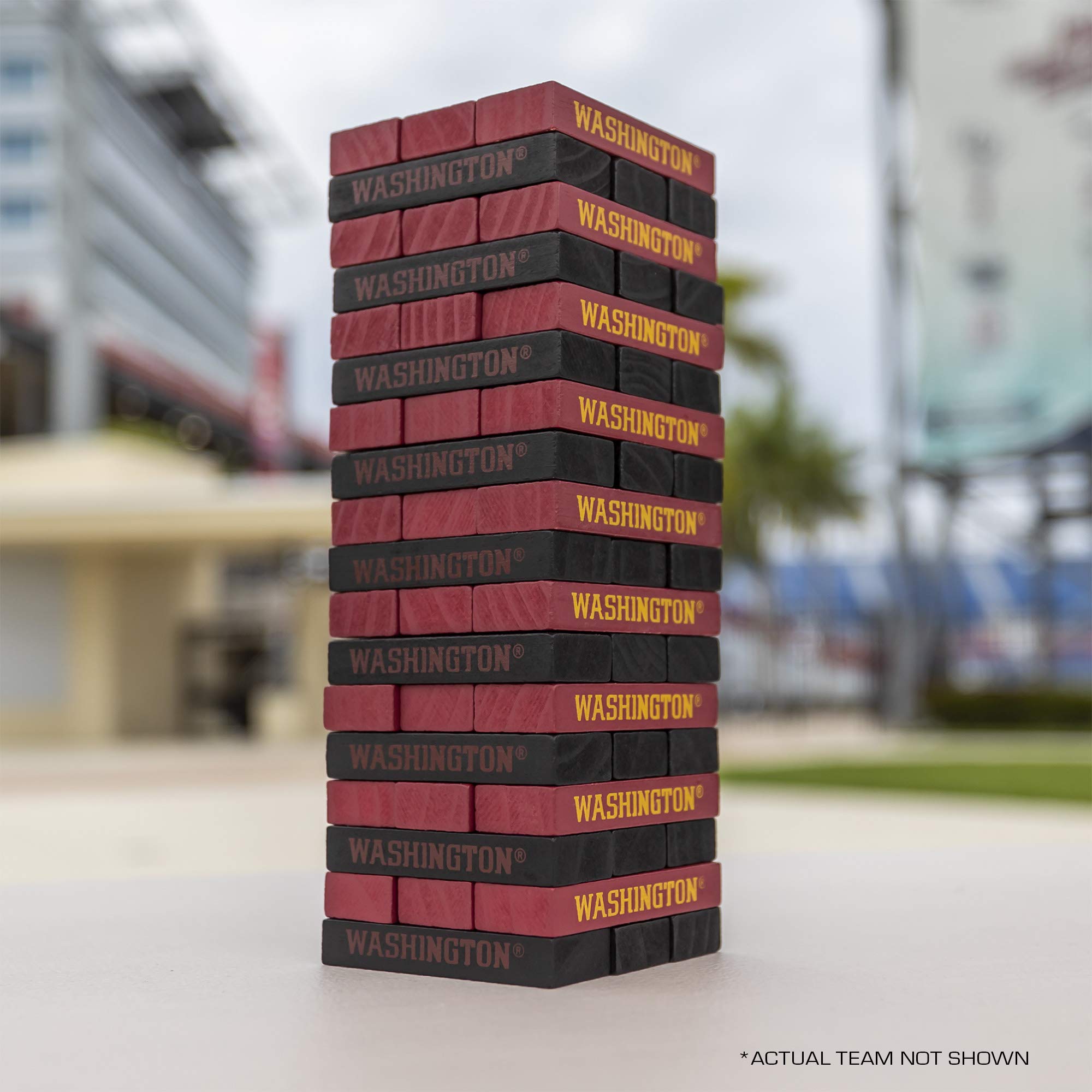 Wild Sports NCAA Georgia Bulldogs Table Top Stackers 3" x 1" x .5", Team Color - Sports Collectibles, Sports Memorabilia, Sports Fan Shop, Sports Gifts