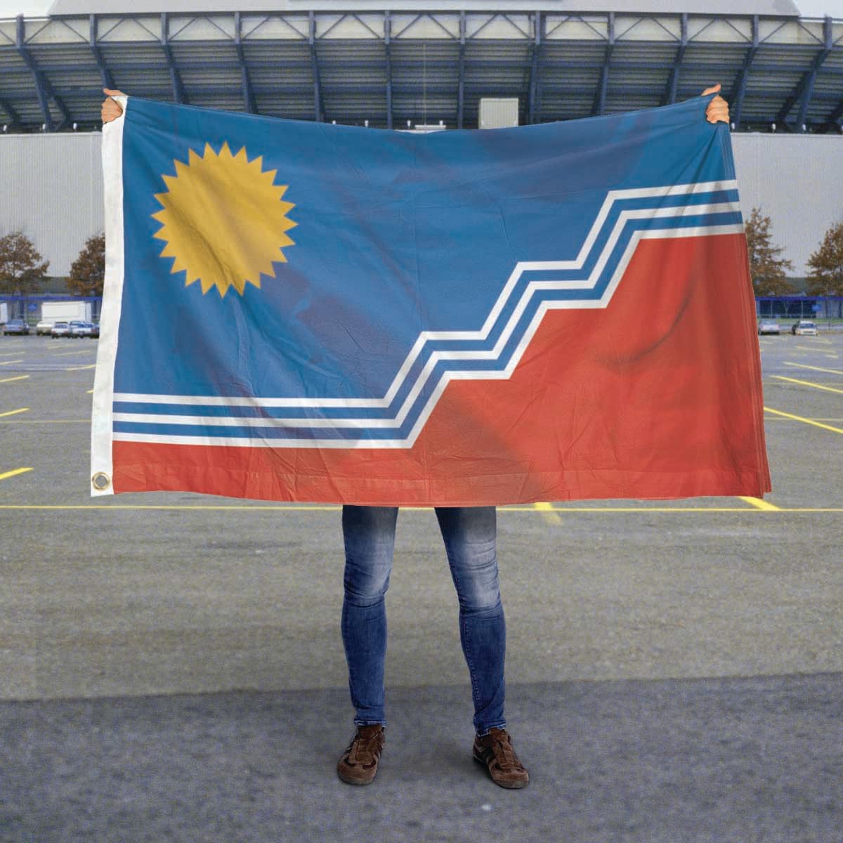 Sports Flags Pennants Company City of Sioux Falls Flag 3x5 Foot Banner - Sports Collectibles, Sports Memorabilia, Sports Fan Shop, Sports Gifts