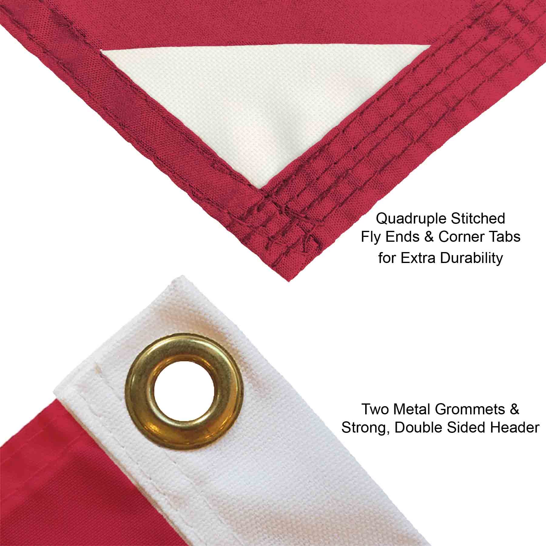 College Flags & Banners Co. Indiana Hoosiers Printed Header 3x5 Foot Banner Flag - Sports Collectibles, Sports Memorabilia, Sports Fan Shop, Sports Gifts