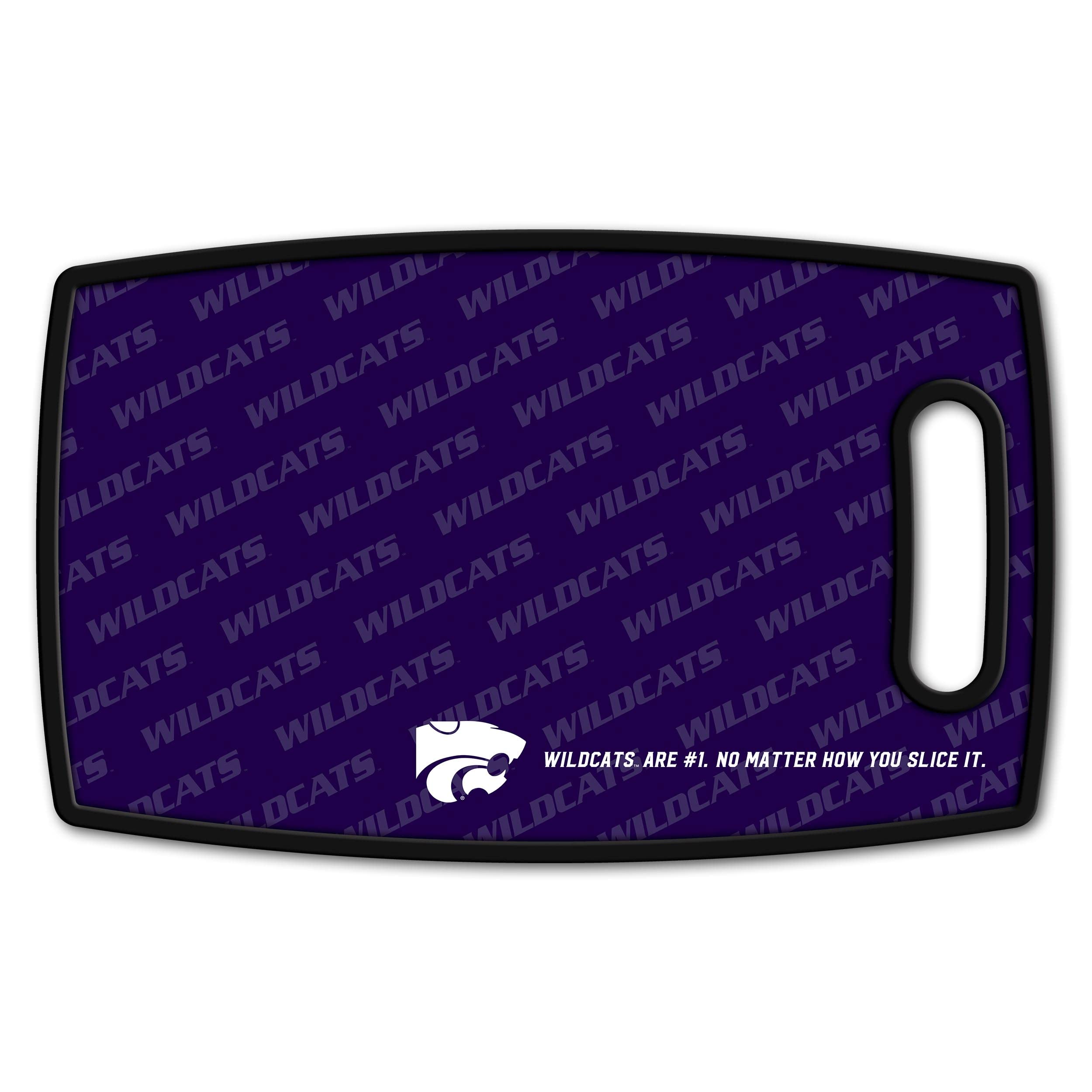 YouTheFan NCAA Kansas State Wildcats Logo Series Cutting Board - Sports Collectibles, Sports Memorabilia, Sports Fan Shop, Sports Gifts