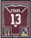 Framed Autographed/Signed Mike Evans 35x39 Texas A&M Maroon College Football Jersey PSA/DNA COA