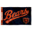 WinCraft Chicago Bears Script Logo Premium Flag - Sports Collectibles, Sports Memorabilia, Sports Fan Shop, Sports Gifts