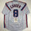 Autographed/Signed Gary Carter New York Pinstripe Baseball Jersey JSA COA