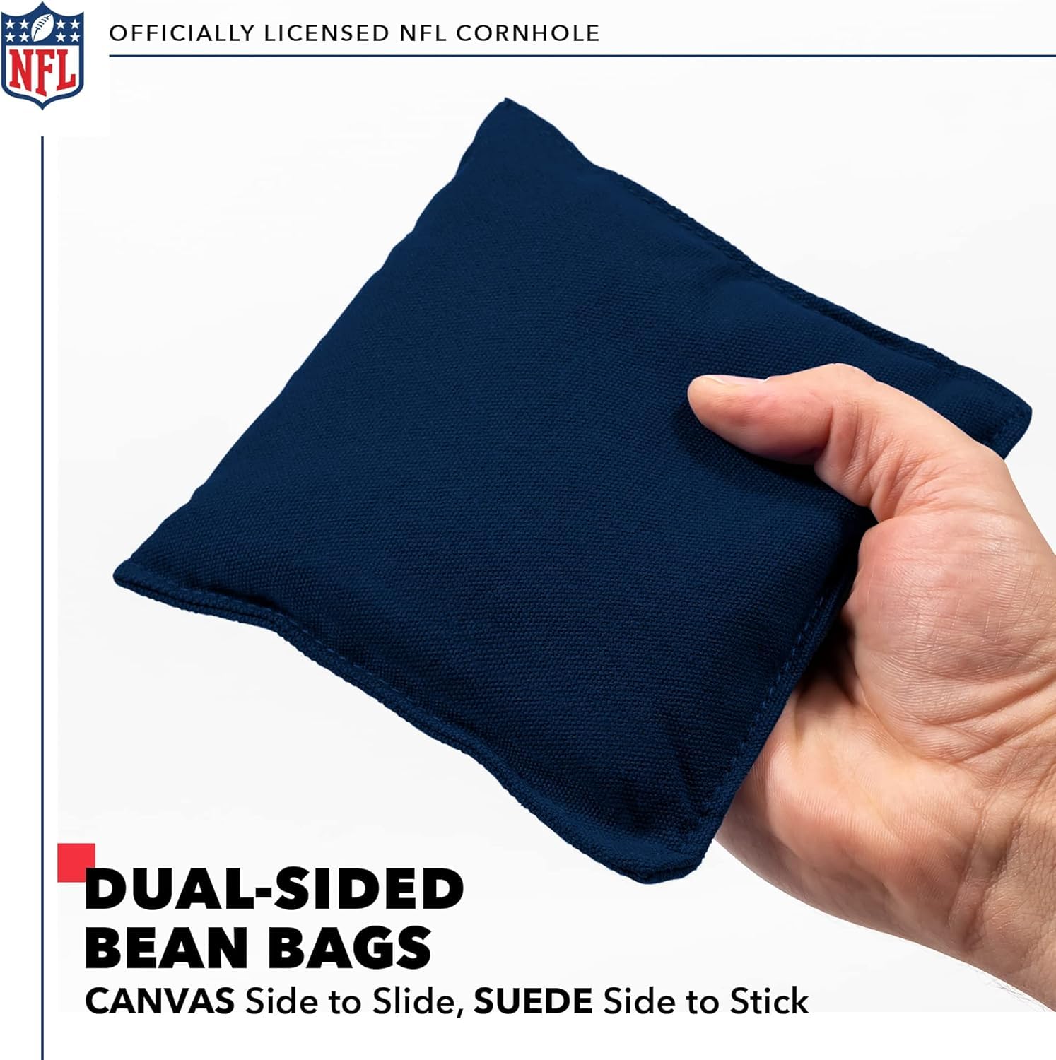 Wild Sports NFL New York Giants 2' x 4' Regulation Size Solid Wood Cornhole Set with Direct Print HD Team Graphics - Sports Collectibles, Sports Memorabilia, Sports Fan Shop, Sports Gifts